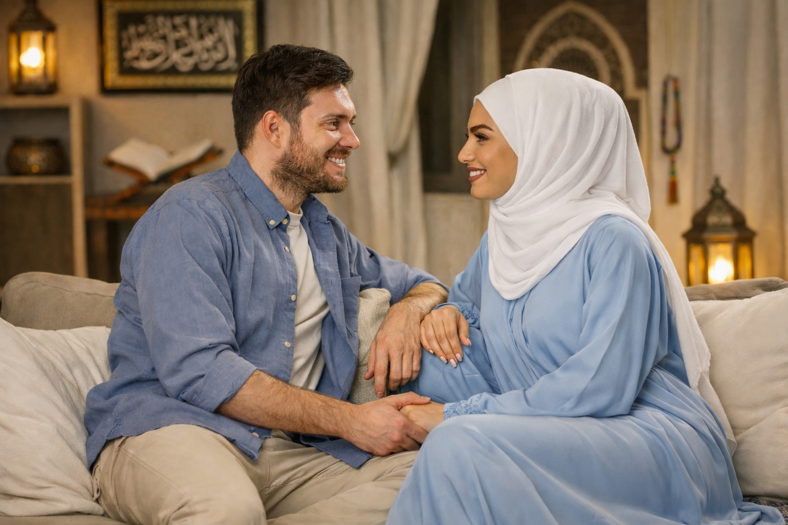 Couple during relationship counselling session for love, romance and happiness