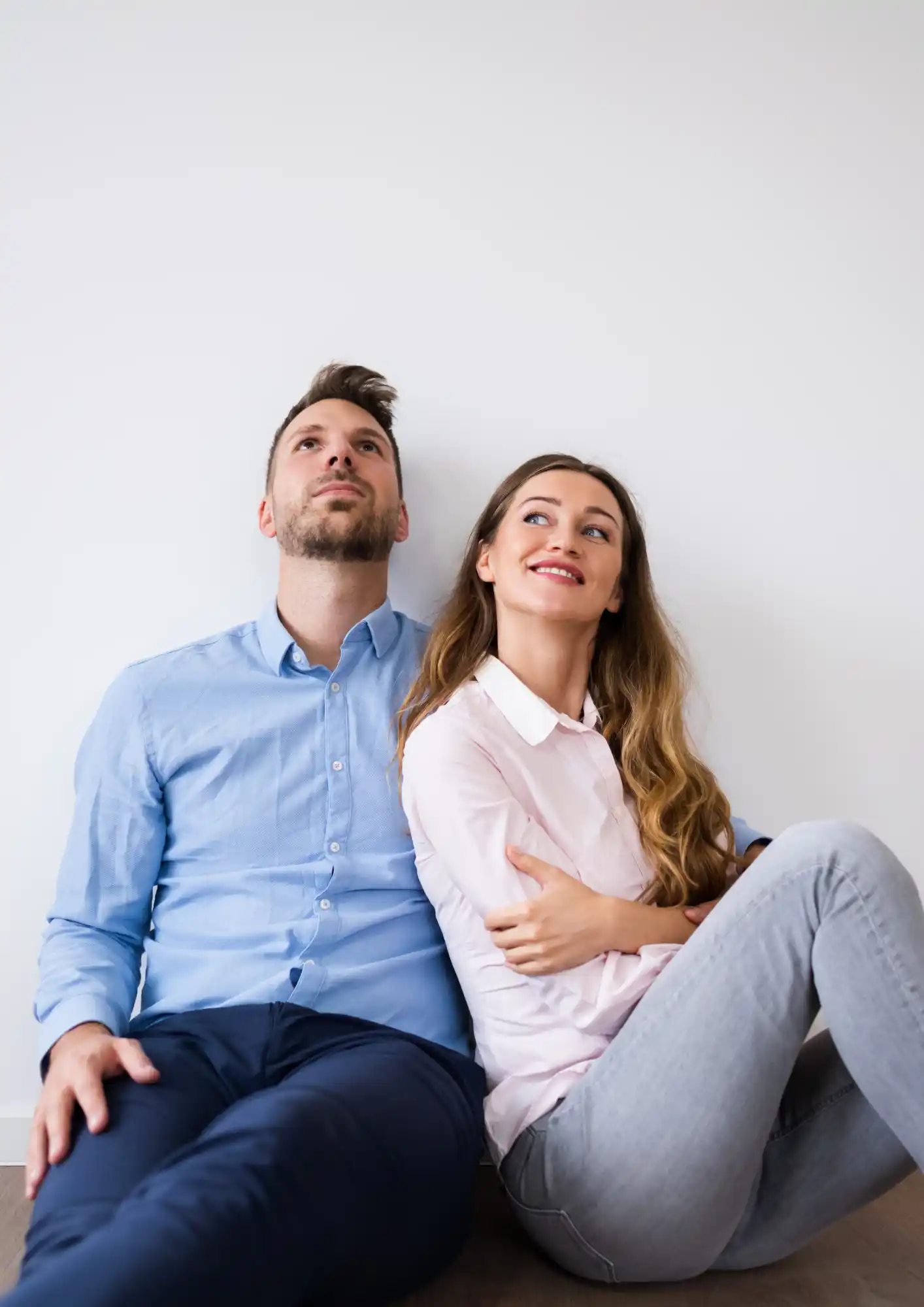 Vertical shot of discernment counselling session