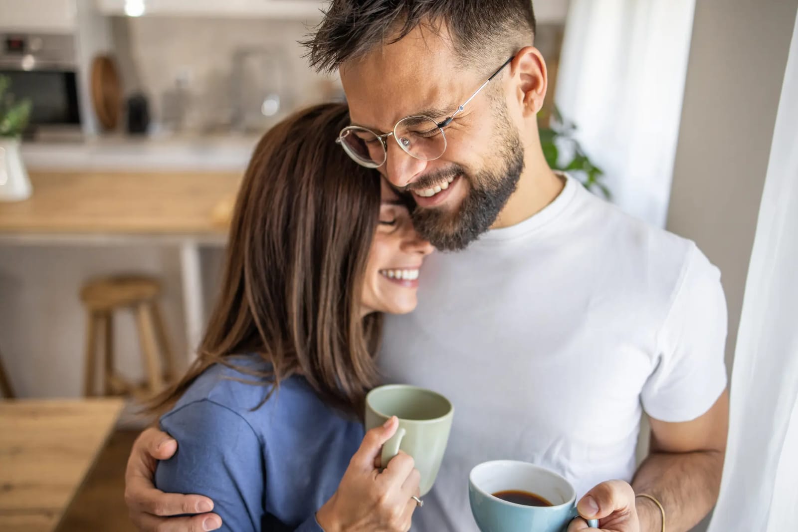 Couple engaging in relationship exercises to improve bond